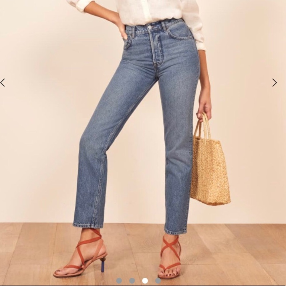 Reformation Cynthia High Relaxed Jean